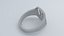 Sun Yellow Plastic Number 21 Ring