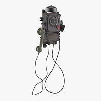 Vintage Mining Rotary Telephone 1940s