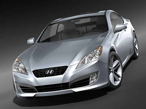 ヒュンダイジェネシスクーペ20093Dモデル - TurboSquid 564324