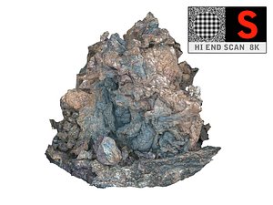 lava timanfaya scanned 8k 3d max