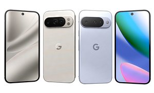Google Pixel 10 Pro Porcelain And Google Pixel 10 Frost model