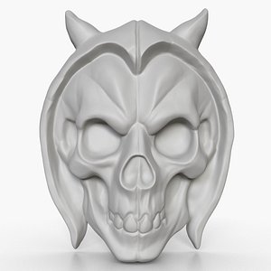 Skull Relief 412 3D model