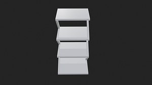 3D model shelf 25