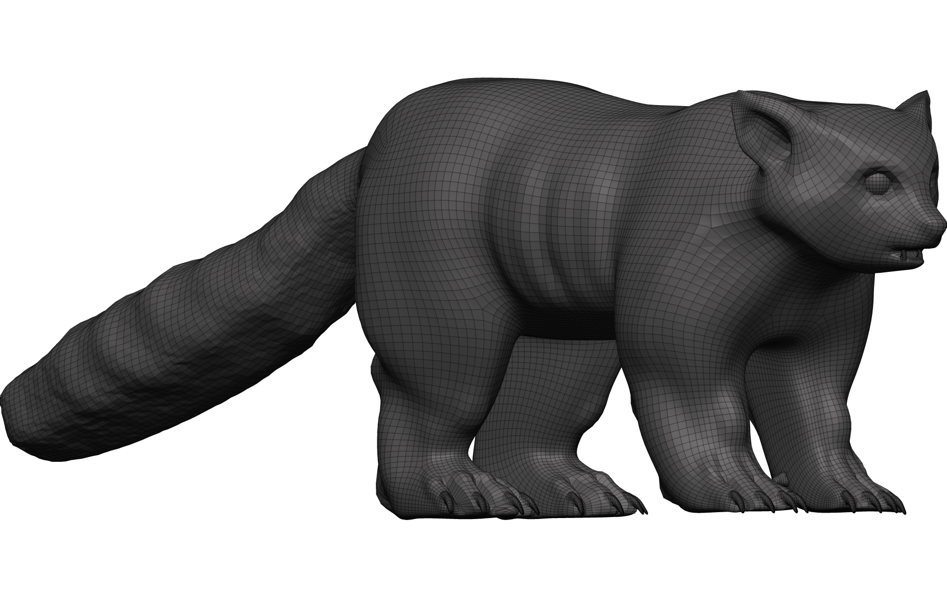 Red Panda Stl Modelo 3D TurboSquid 1774224