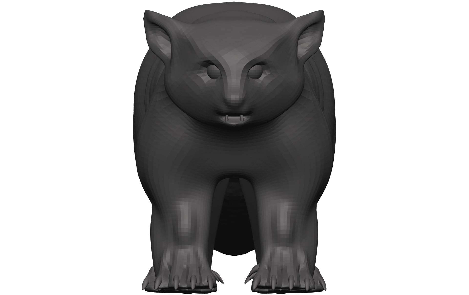 Red Panda Stl Modelo 3D TurboSquid 1774224