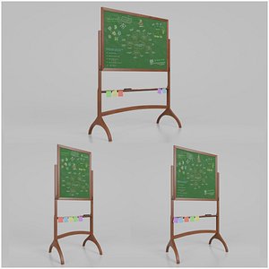 Double-Sided Greenboard Trio - Customizable Writing Boards Set