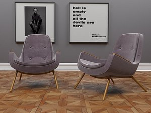 Metro  armchair by inDahouze