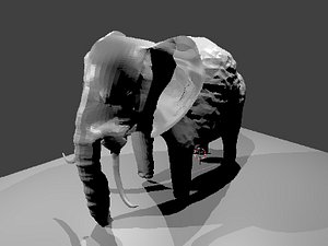 3D mammal model