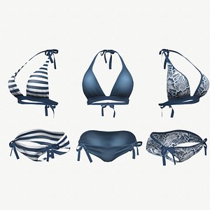 Blue Bikini Swimsuit - 3 colors