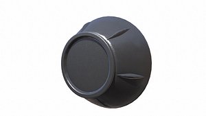 3D Industrial Knob model