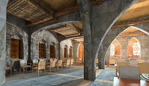 Revit Arabian Design Restaurant