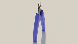 wire cutters 3D model