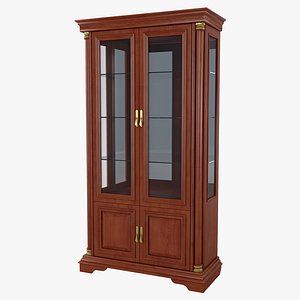 Display Cabinet Omega 02 1 3D model