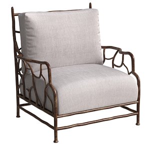 3D model Cox London folly armchair