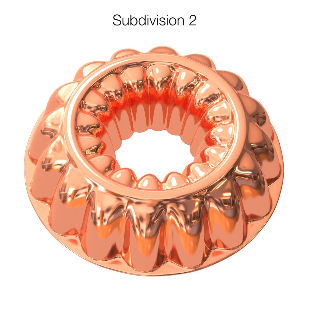 Jello Mold 3d Model