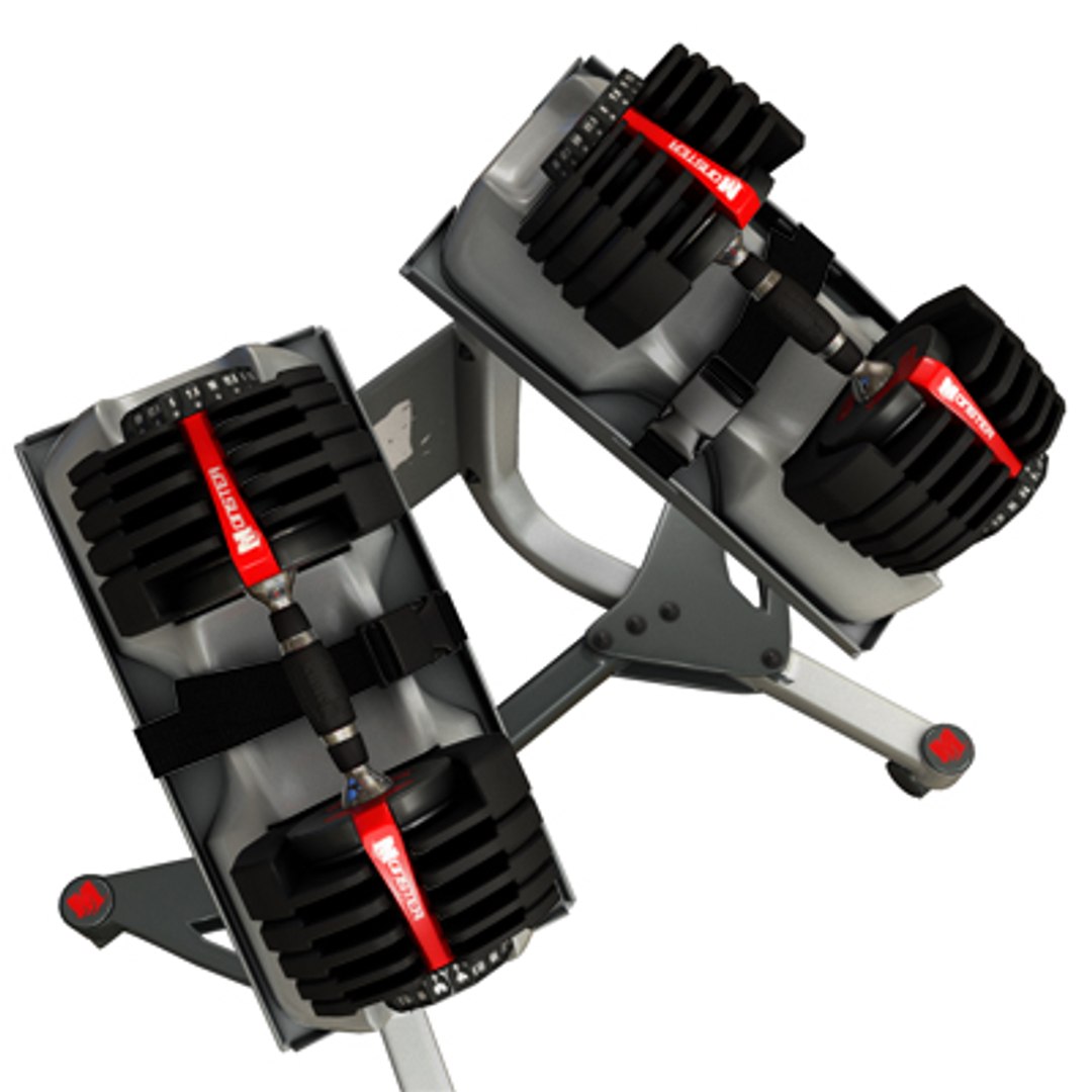 Home Dumbbell Set Bowflex 3d Model