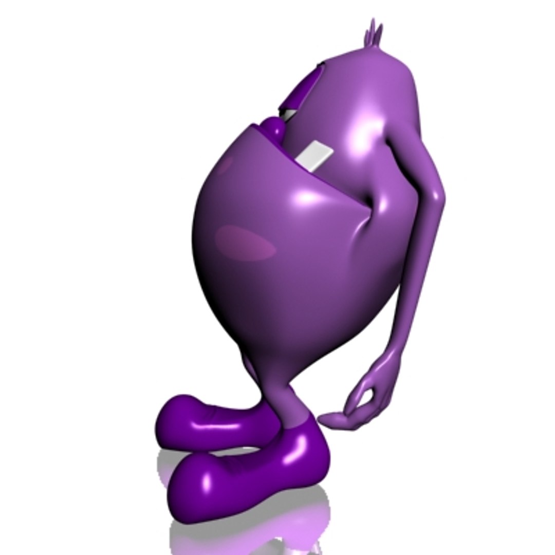 Al Monster Character Toon 3d Model