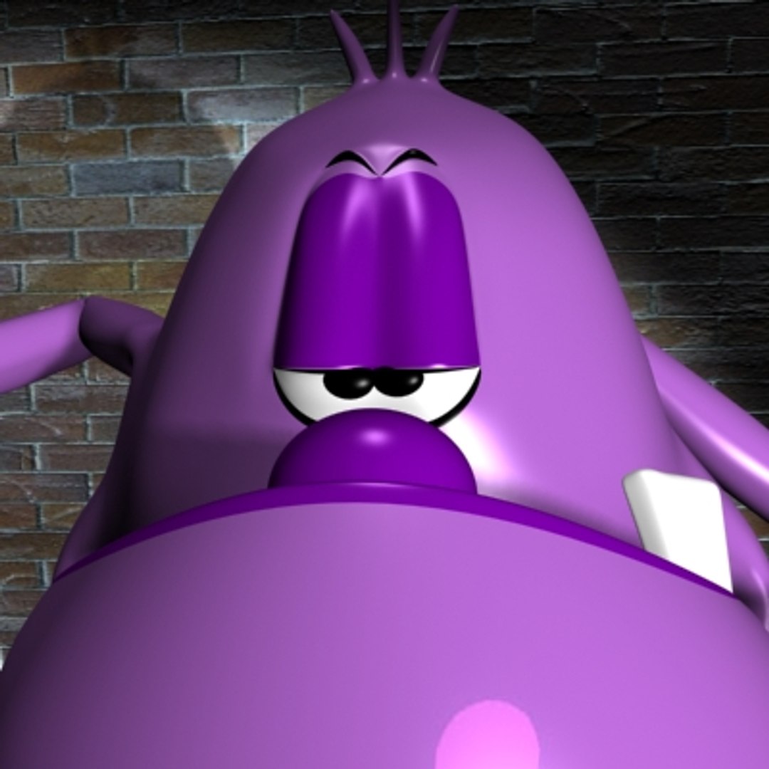 Al Monster Character Toon 3d Model