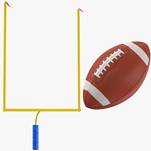 Football Uprights And Ball Collection