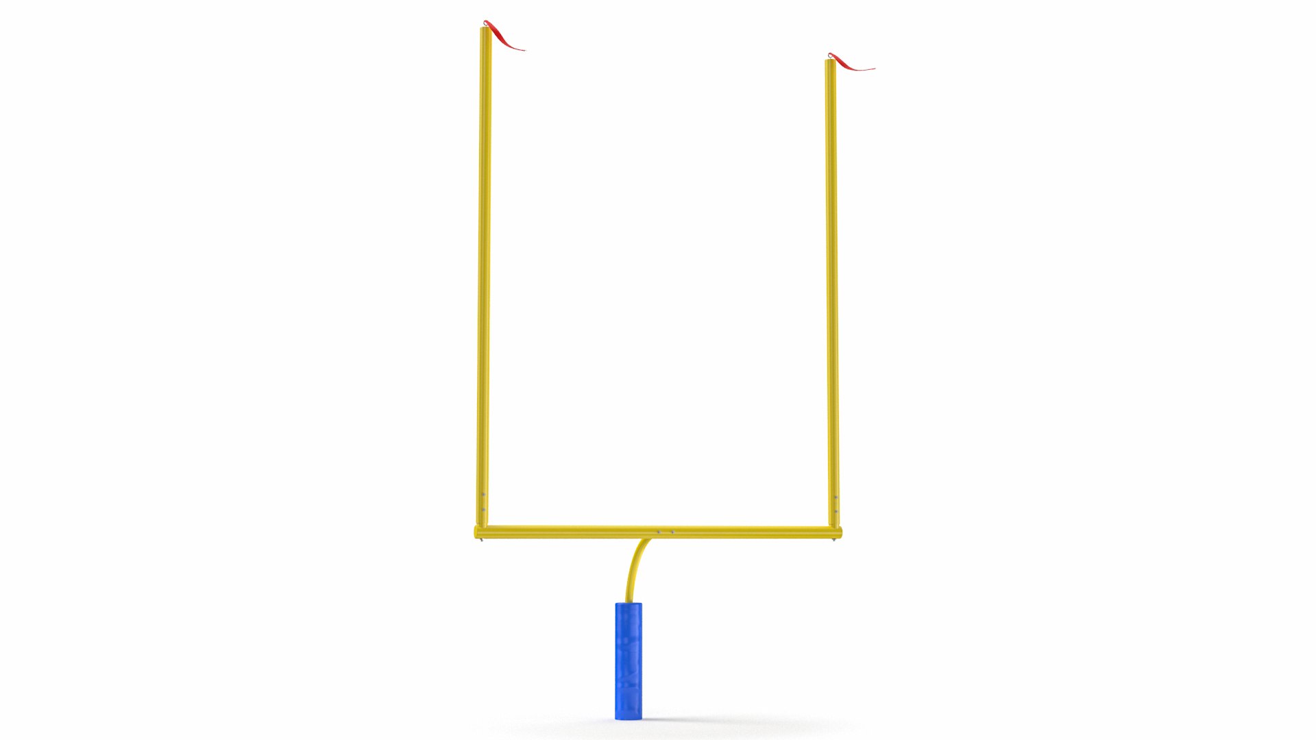 Football Uprights And Ball Collection Model - TurboSquid 2057738