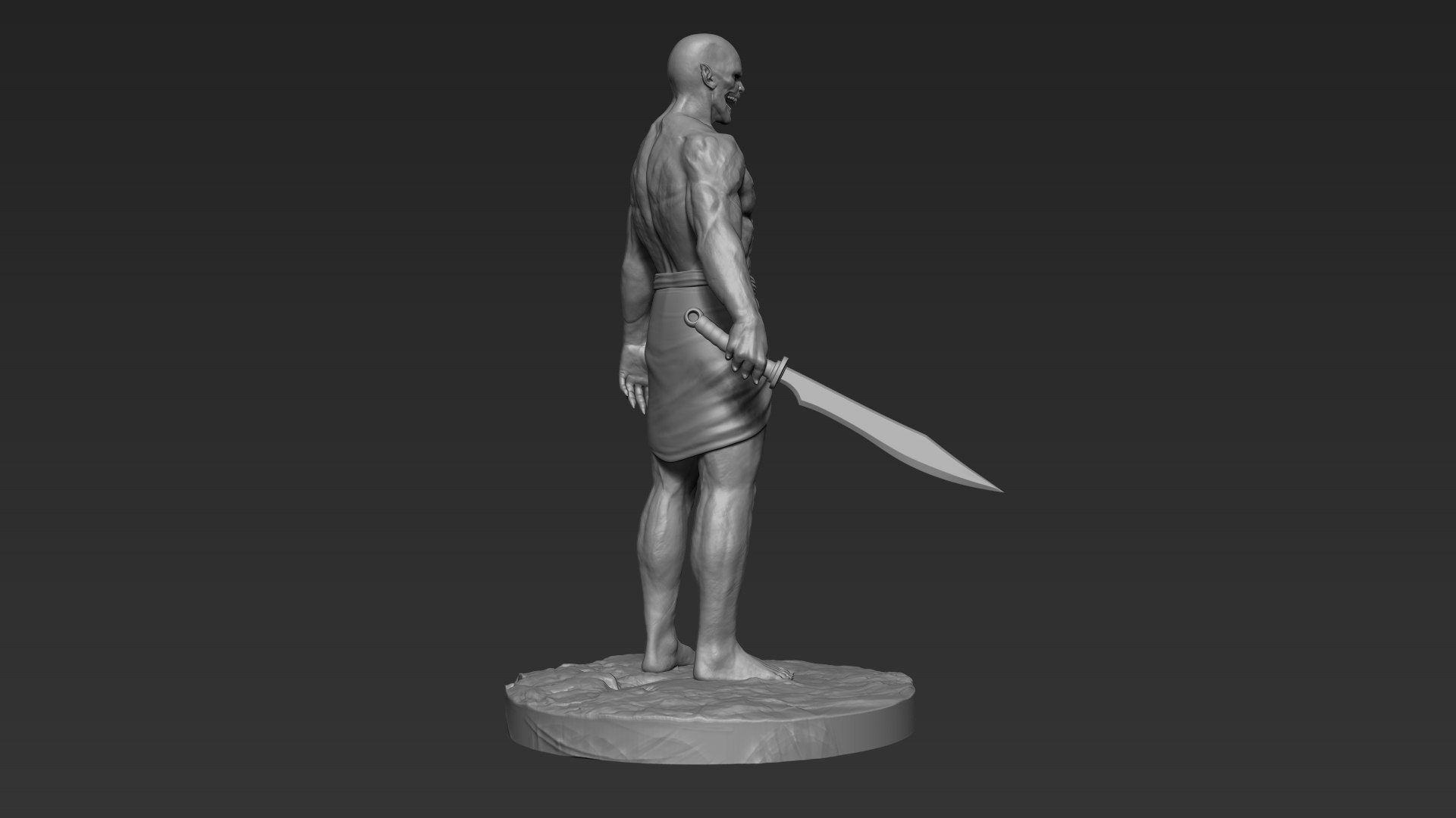 3D Dark Warrior - 3D Print Model - TurboSquid 2083485