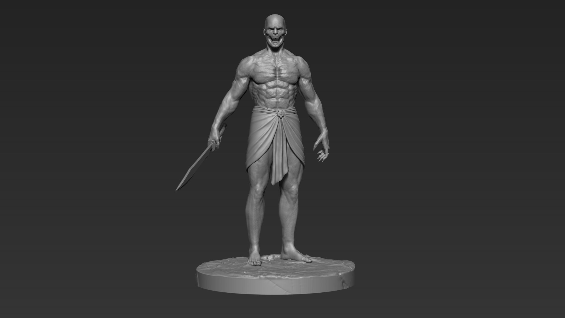 3D Dark Warrior - 3D Print Model - TurboSquid 2083485