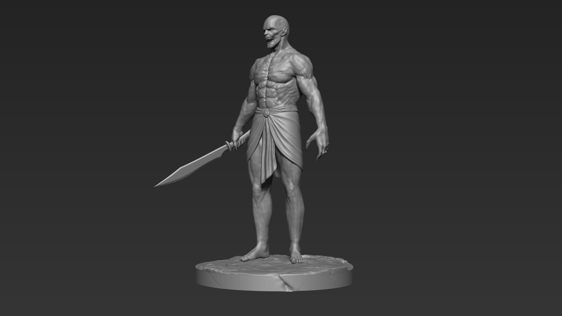 3D Dark Warrior - 3D Print Model - TurboSquid 2083485
