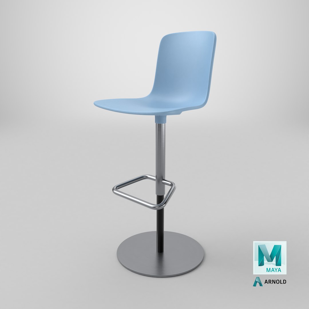 Hal Barstool Blue - Modern PBR Stool 3D model https://p.turbosquid.com/ts-thumb/l8/2eE9w3/2Z/stemcell_maya_arnold_render/png/1765484623/1920x1080/fit_q87/ee1e95f097573891148e1e2448cd5ab17274e1d1/stemcell_maya_arnold_render.jpg