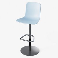 Hal Barstool Blue - Modern PBR Stool