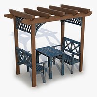 Old Garden Gazebo 5