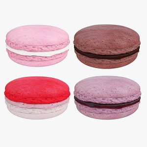 Macaroon collection 3D