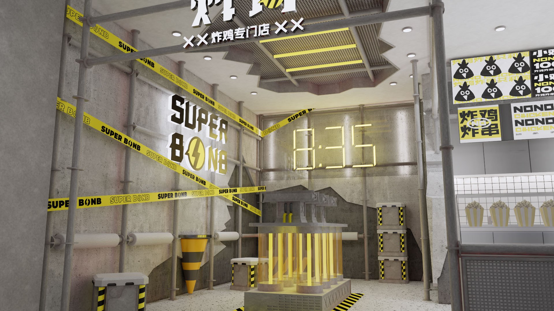 Fast Food Restaurant -A6 model https://p.turbosquid.com/ts-thumb/l8/DL9Ndh/8C/enscape_20250215180117/jpg/1743604238/1920x1080/fit_q87/91f0216991b7aff1079710c4472ff326744fa54c/enscape_20250215180117.jpg