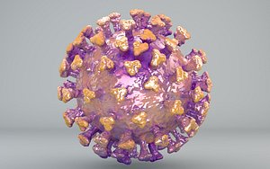 coronavirus corona virus 3D