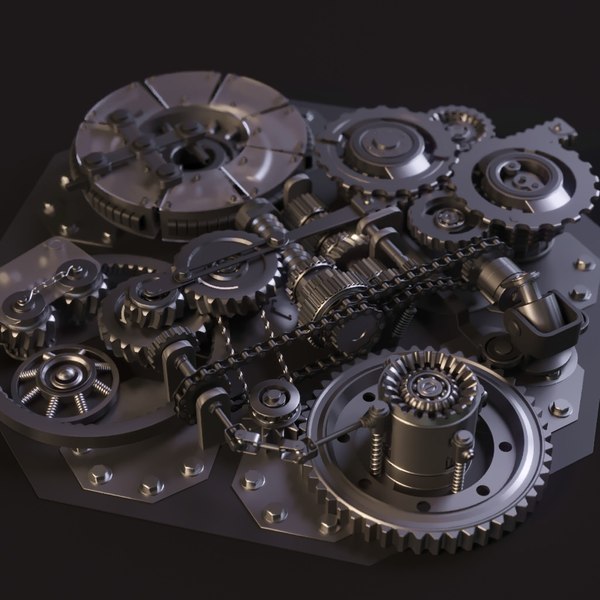 3D model animation mechanism - TurboSquid 1441311