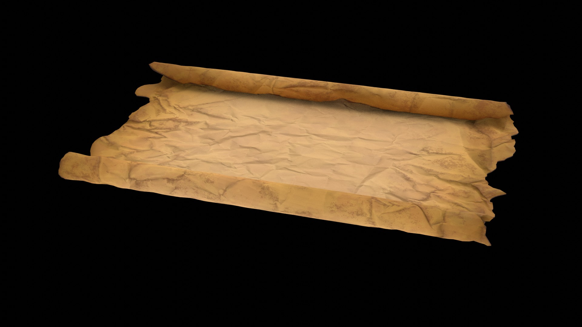 3D Model Animated Rolling Paper - TurboSquid 1761708