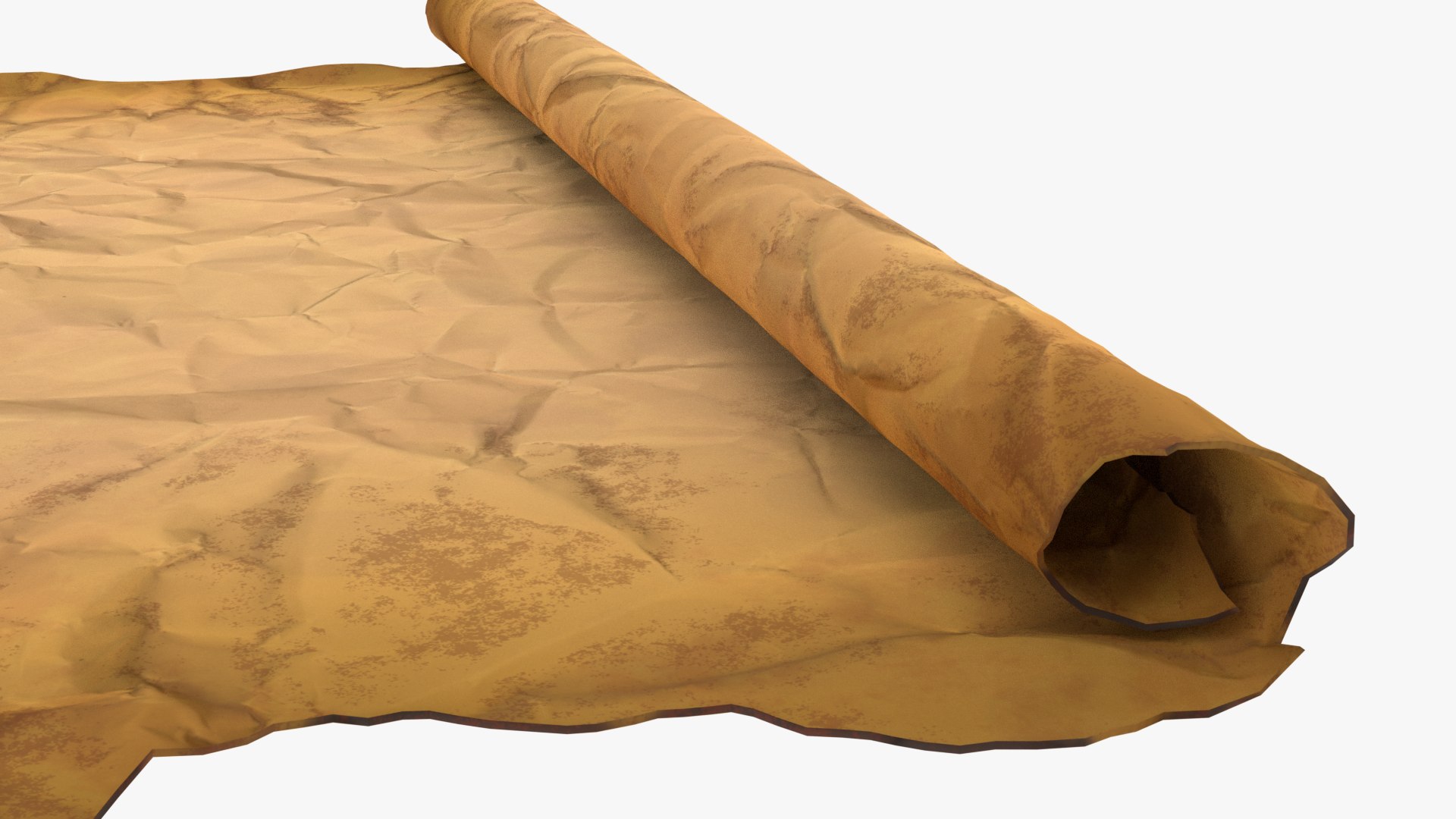 3D Model Animated Rolling Paper - TurboSquid 1761708