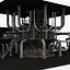 3D-Modell eines Kernreaktors (Low-Poly-Format)