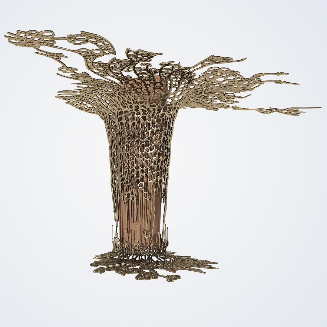 3d model art column