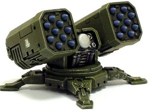 Ground-launched missile launcher