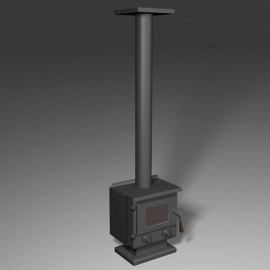 3d model stove