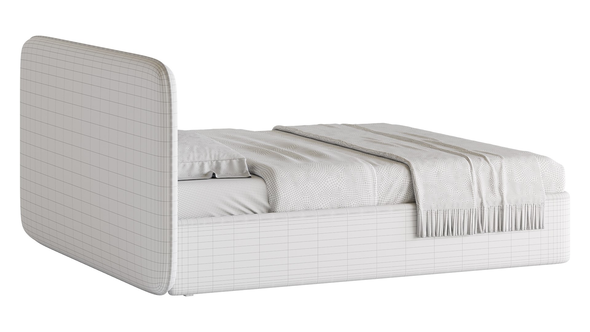 Barry Bed With Compartment 3D Model - TurboSquid 2210215