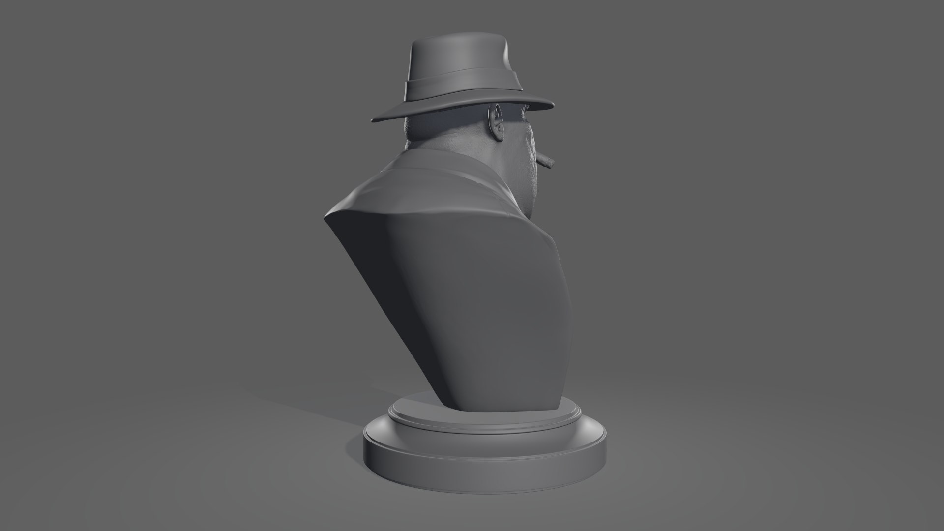 Mafia Boss Bust Variations 3D - TurboSquid 1564664