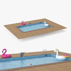 Luxury Swimming Pool Inflatable Unicorn Flamingo