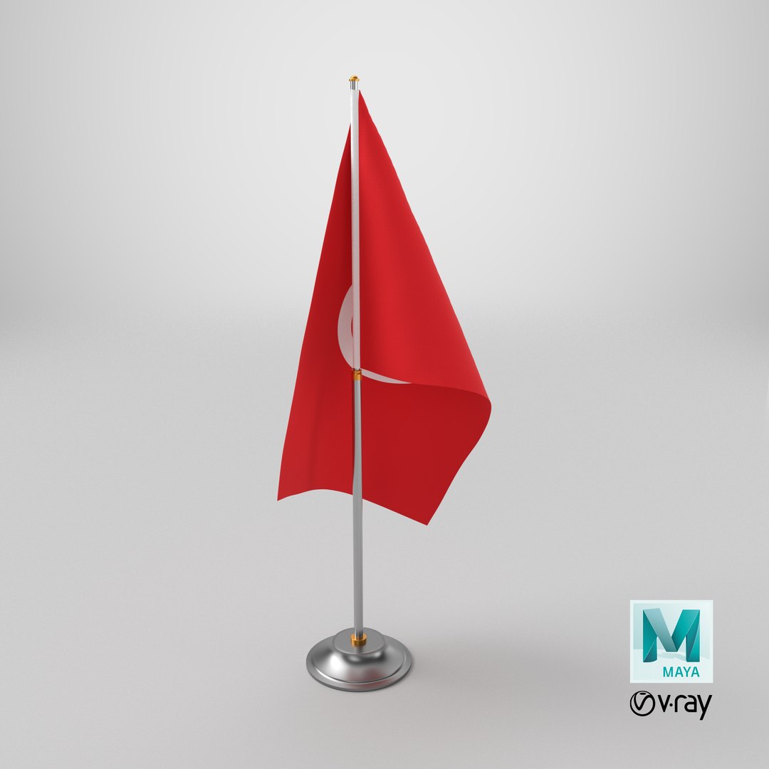 3D Table Flag Tunusia https://p.turbosquid.com/ts-thumb/l8/fm0WMa/vm/stemcell_maya_vray_render/png/1742305348/1920x1080/fit_q87/0047bc1879cc80de27f1f74489be75785804ac96/stemcell_maya_vray_render.jpg