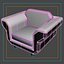 Chaise de zèbre