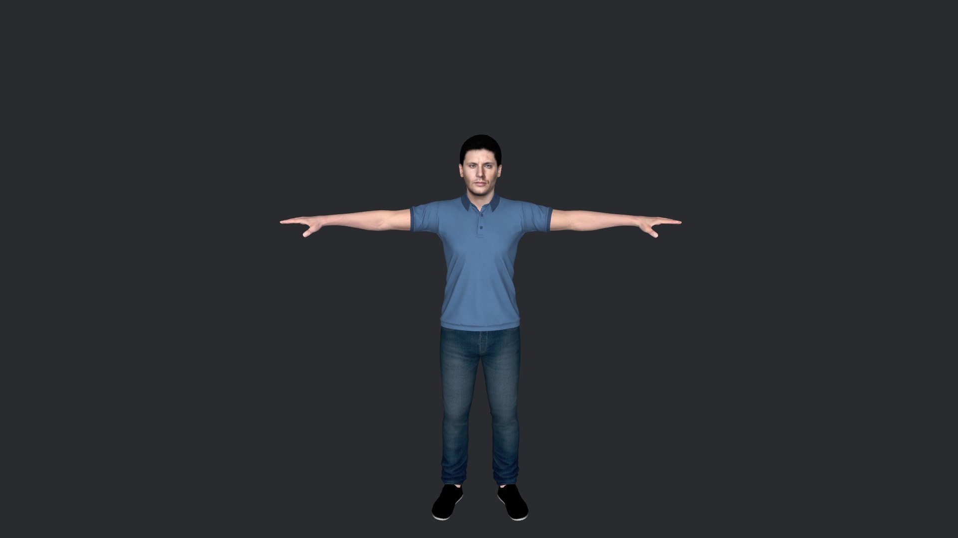 Dean Winchester Hyper Realistic Full Body Fully Rigged 3D Character 3D ...
