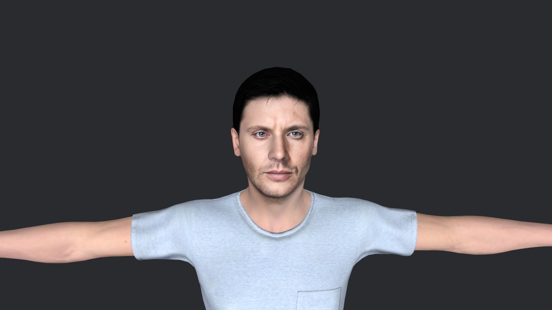 Dean Winchester Hyper Realistic Full Body Fully Rigged 3D Character 3D ...