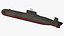 3D model Akula-941 Typhoon