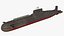3D model Akula-941 Typhoon