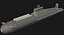 3D model Akula-941 Typhoon
